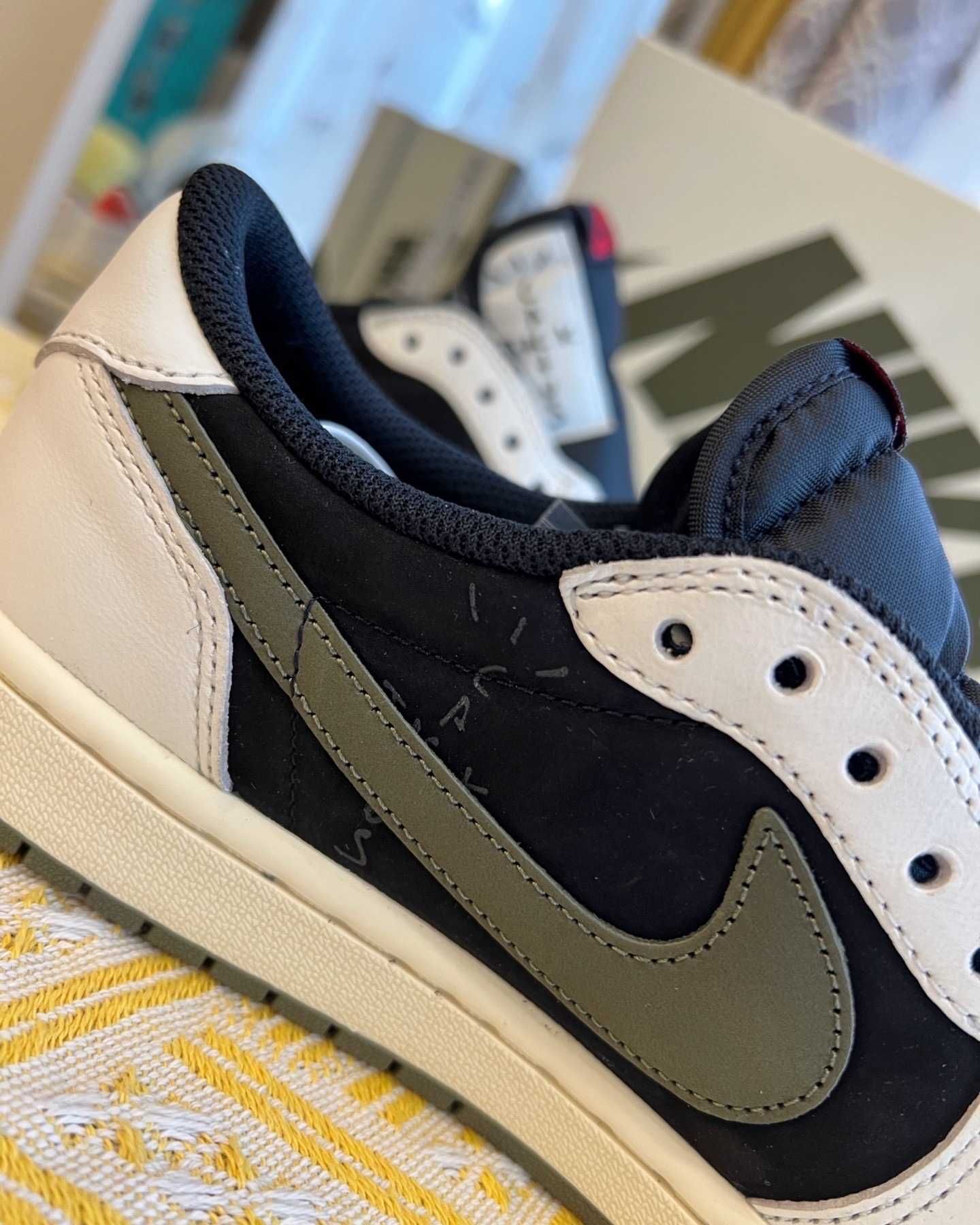 Jordan 1 Retro Low OG SP Travis Scott Olive r.41
