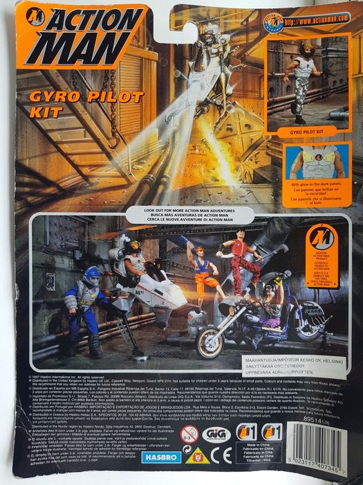 Action man gyro pilot kit