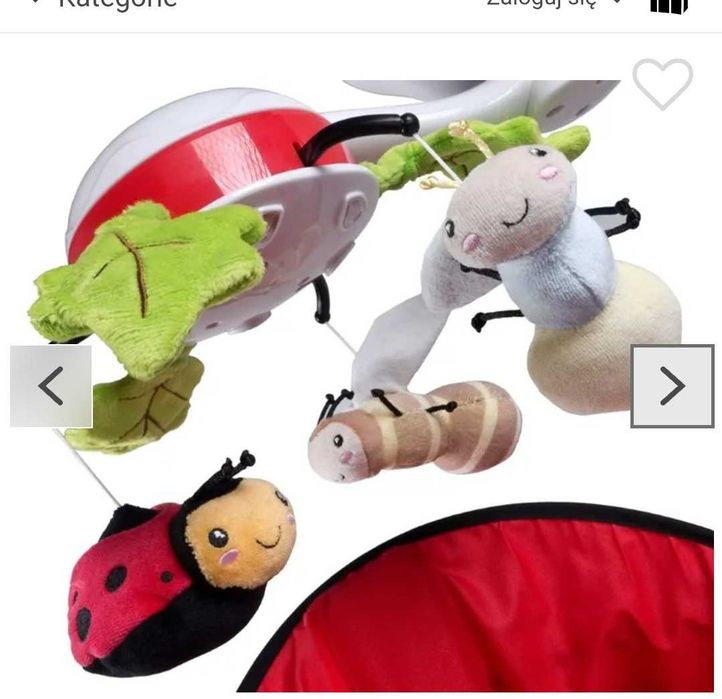 Huśtawka elektryczna bujaczek BUGIES Caretero