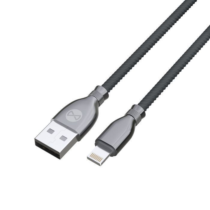 Forever Kabel Tornado Usb - Lightning 1,0 M 3A Czarny