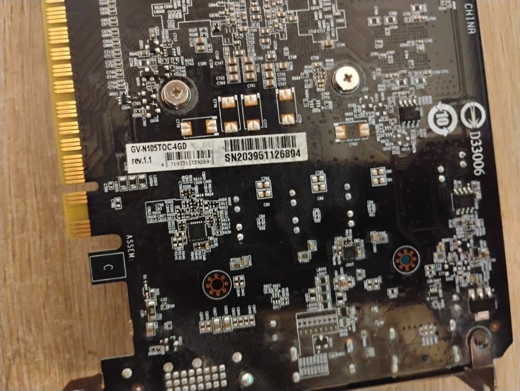Karta Graficzna Gigabyte GTX 1050 TI 4GB GDDR5
