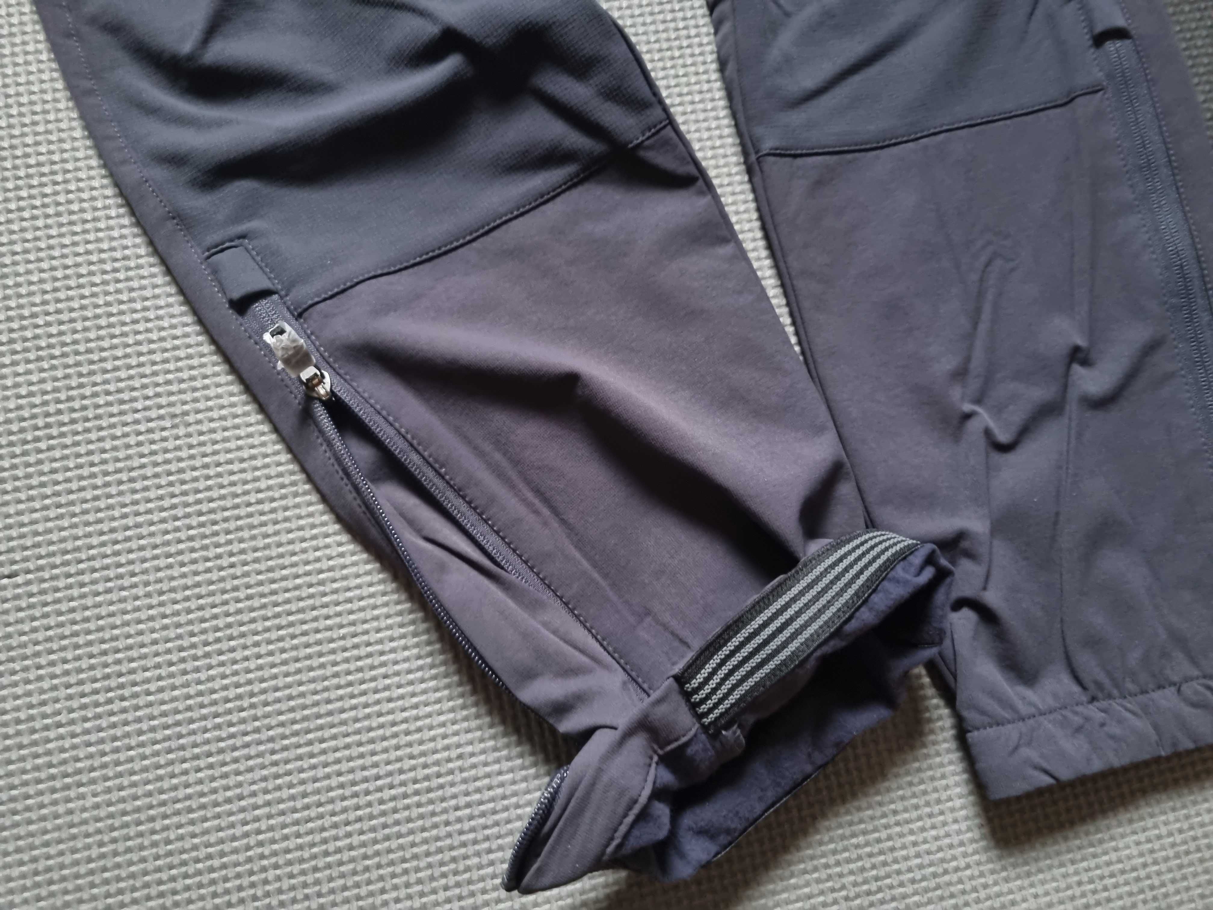 Nowe spodnie turystyczne górskie skiturowe softshell CMP primaloft