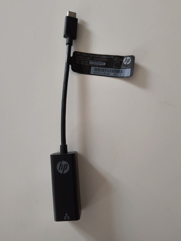 Adapter HP USB C to RJ45