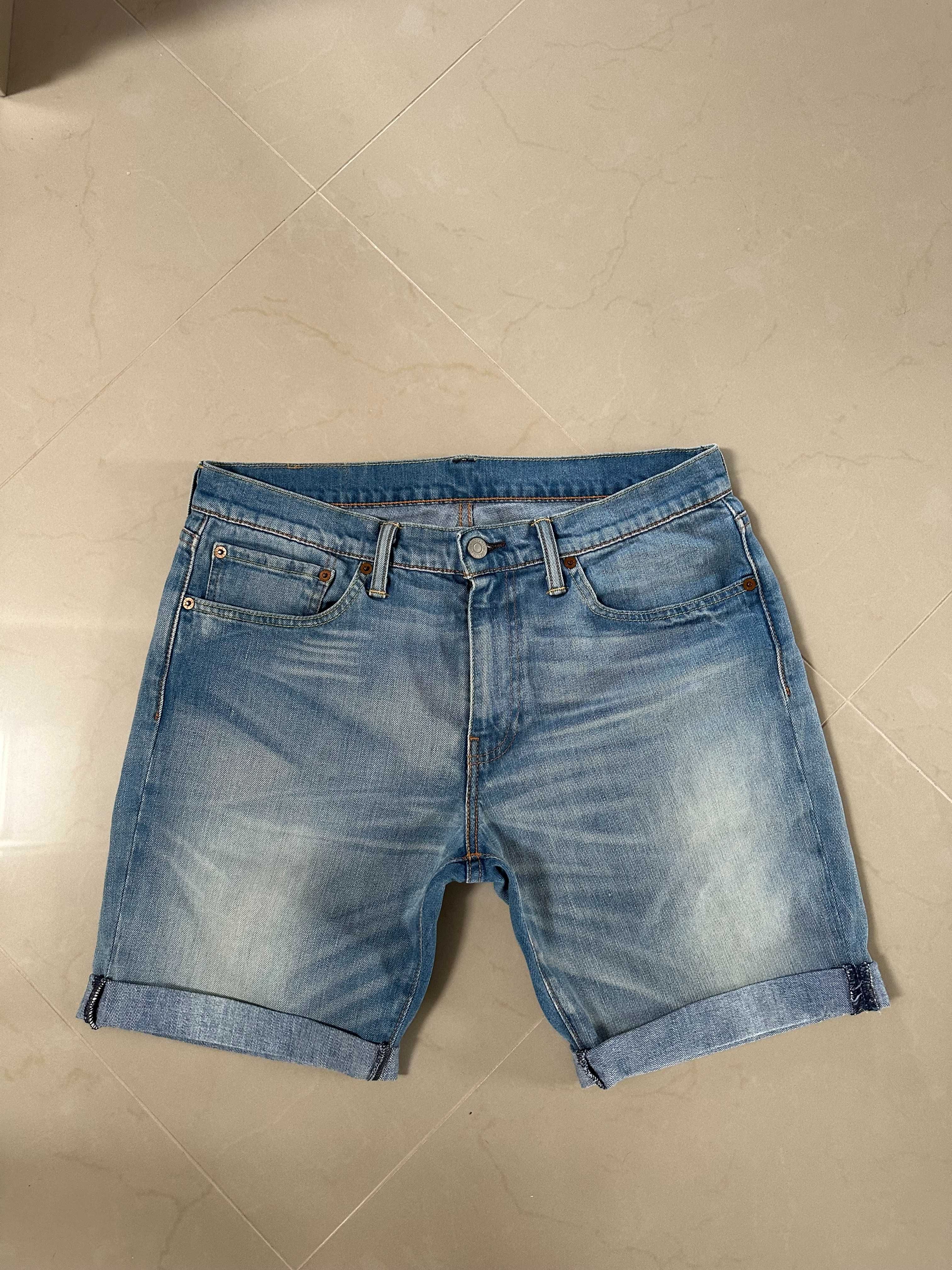 Levis 511 W34 Szorty Krótkie Spodenki Piękne