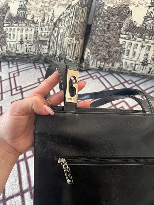 Шопер сумка Guess шкіра