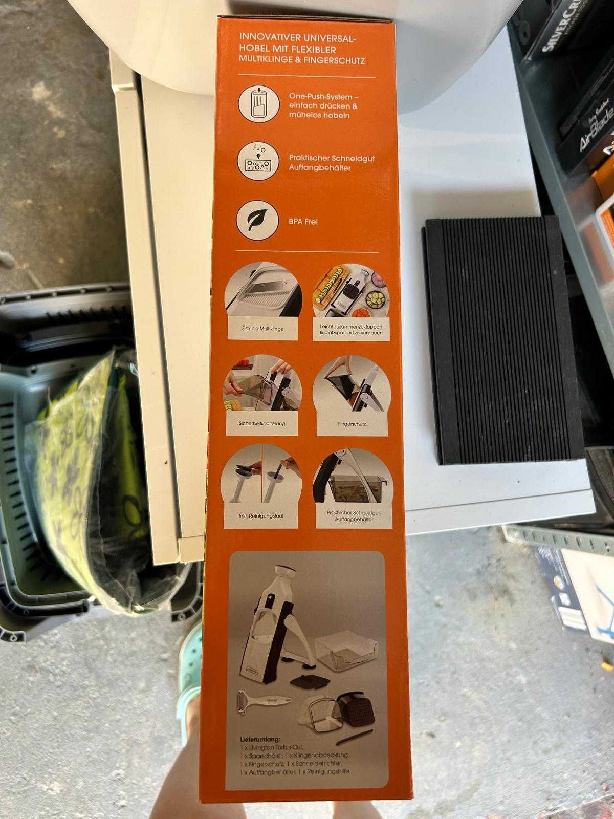 Livington Turbo Cut urządzenie do Precyzyjnego i szybkiego szatkowania