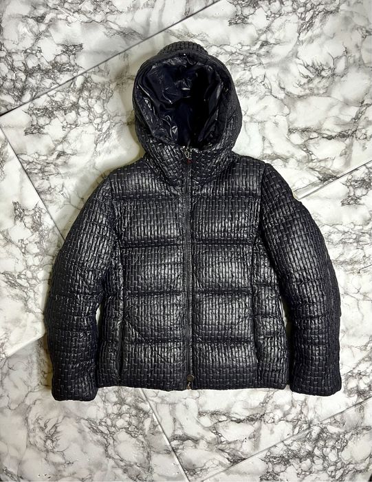 Куртка пуховик натуральный пух Moncler оригинал винтаж размер S - XS