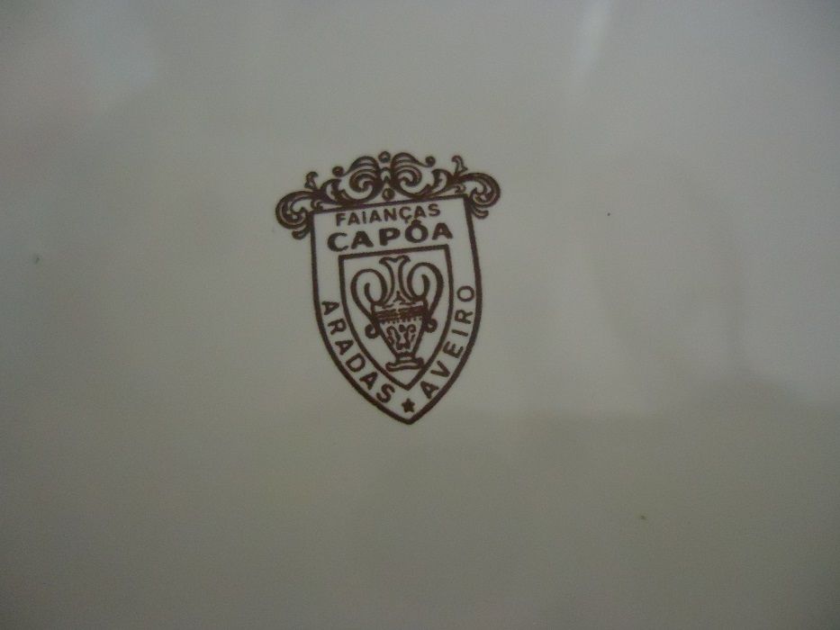 Terrina e Saladeira Marca Capôa / Aveiro