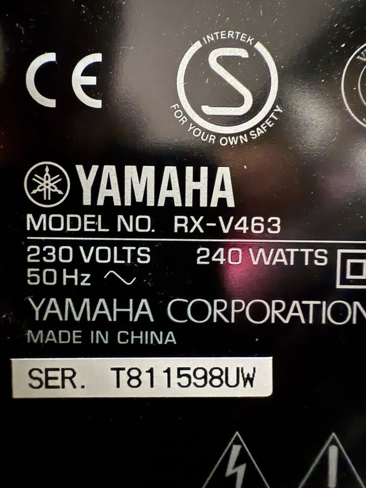 Sprzedam kino domowe yamaha RX-V463