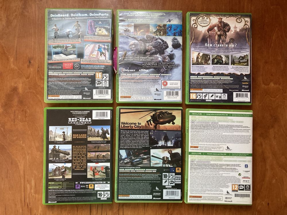 Ігри ліцензійні до Xbox, 360, One, Series X