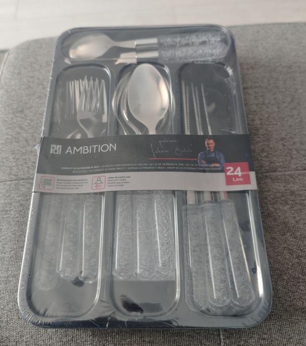 Komplet sztućców ambition Leo 24 sztuki, komplet dla 6 osób
