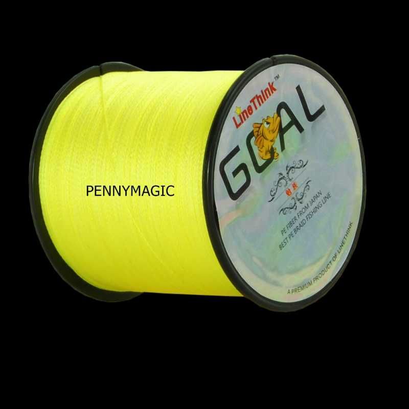 Plecionka  Goal Line  500m 0.30 mm żółta fluo