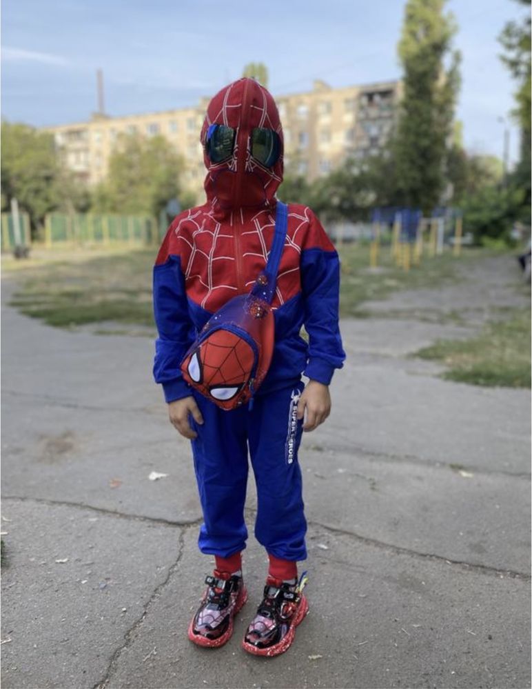 Костюм Человека паука спортивний Спайдермен Людина Человек Павук