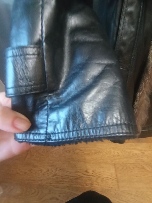 Кожаная дублёнка Valentini