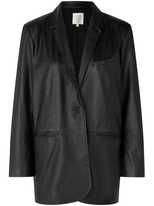 SECOND FEMALE_Lito Leather Blazer_miękka jagnięca skóra_365euro_M/L