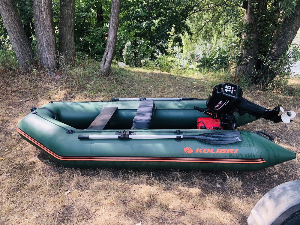 Лодка Kolibri 330D+мотор Parsun 15