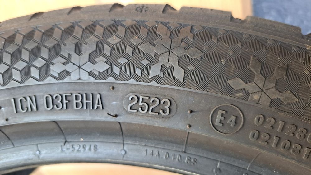 4 x continental 225/45 18"