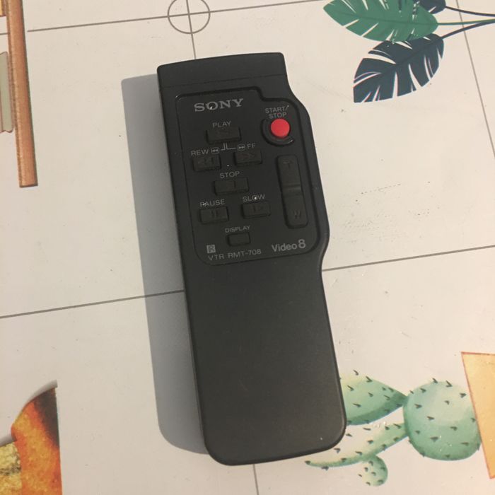 Pilot sony kamera vhs hi8 vtr rmt-708