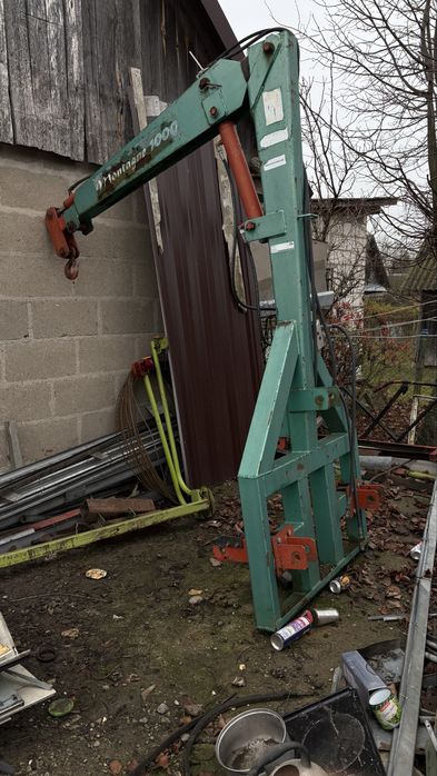 Ładowacz/podnośnik big bag do rozsiewacza