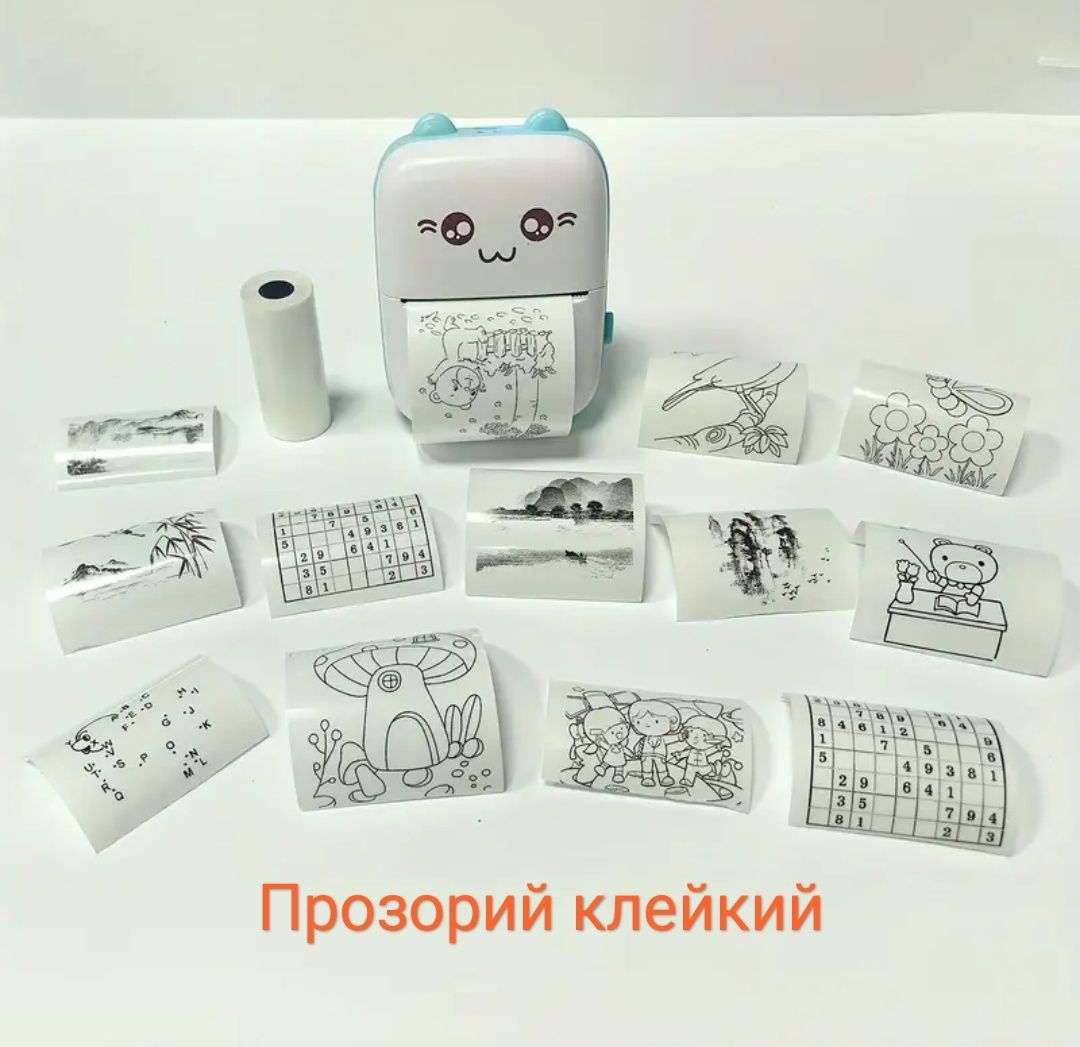 Бумага для термопринтера Папір для міні принтера бумага для мини принт