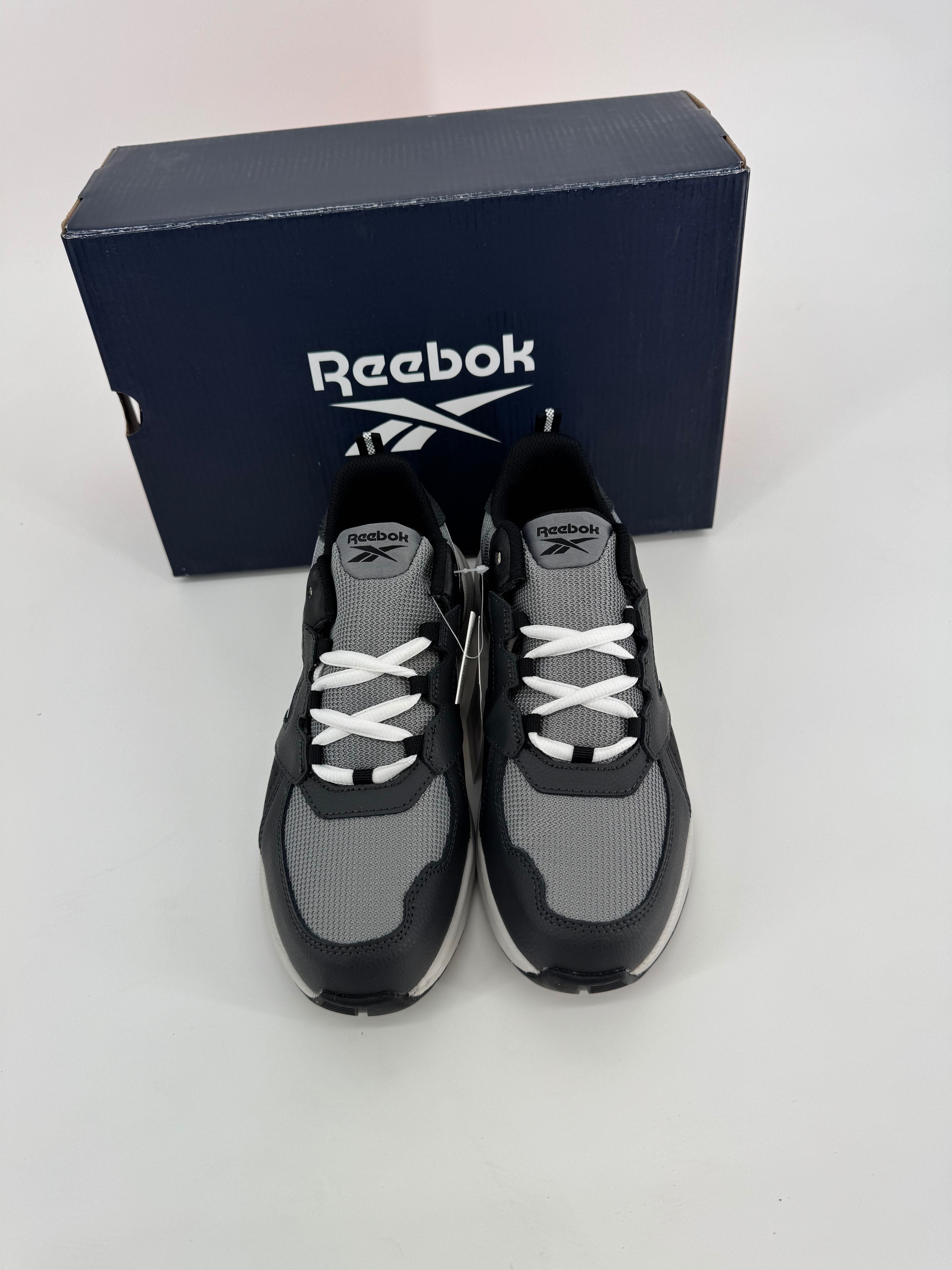 Reebok sneakersy damskie 38 czarne szare białe nowe tenisówki sportowe