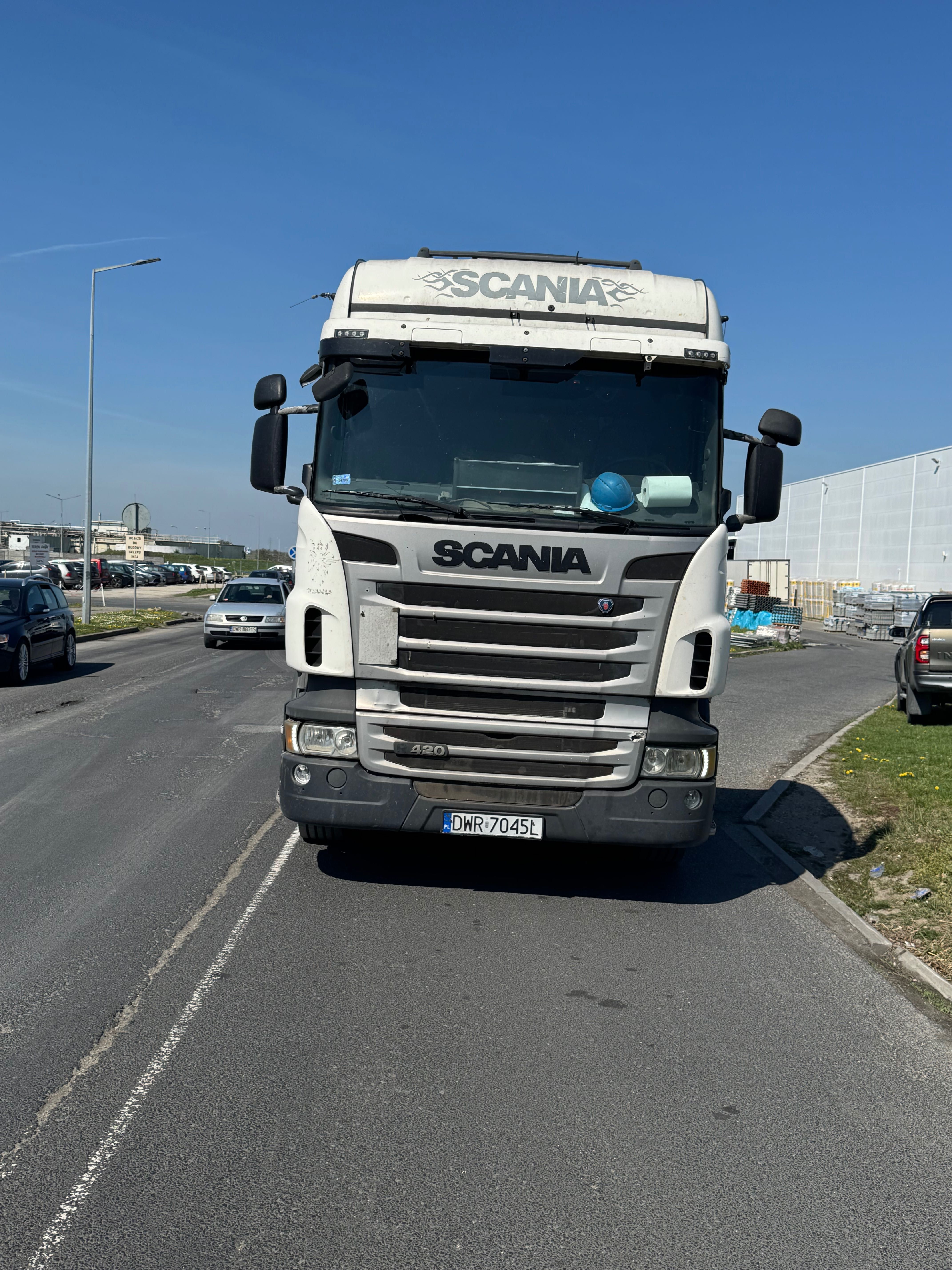 Scania R420 hydraulika do wywrotu