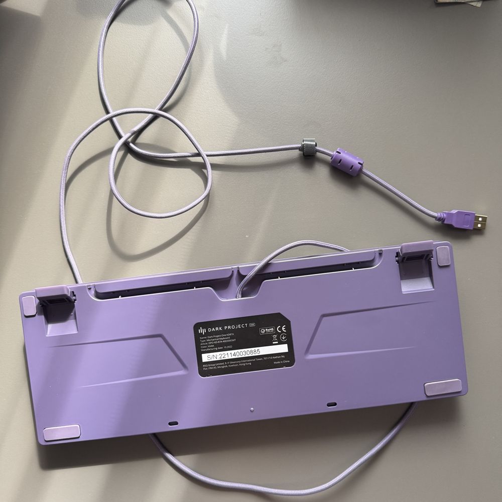 Клавіатура Dark Project KD87A Purple