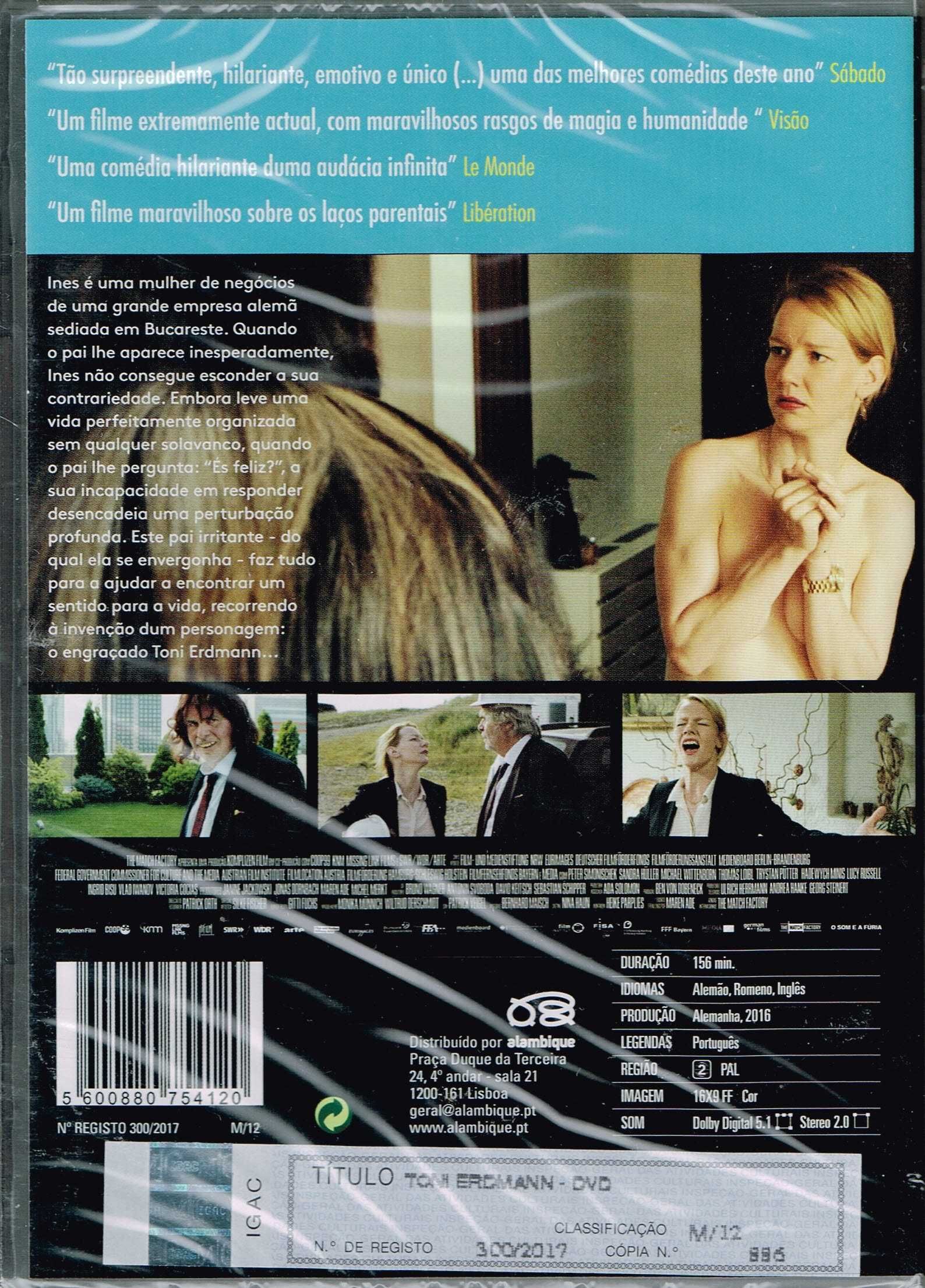 Filme em DVD: Toni Erdmann - NOVO! SELADO!