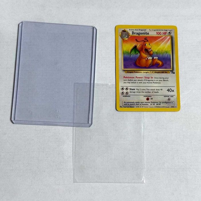 Dragonite 19/62 Rare Fossil - Original Pokémon Card TCG - ENG