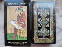 Гадальні карти таро вісконті visconti tarot середньовічне розмір 12х7