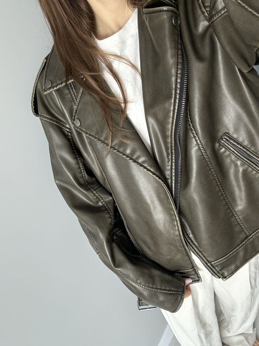 Шкіряна куртка Zara