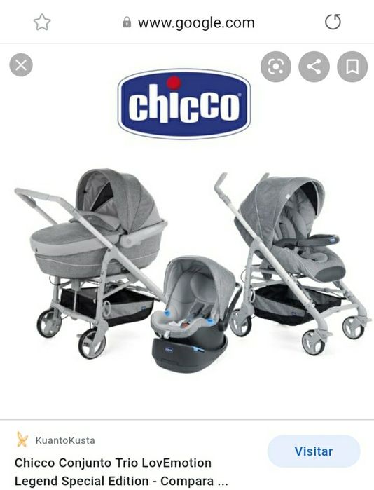 Conjunto Trio Love Motion Chicco