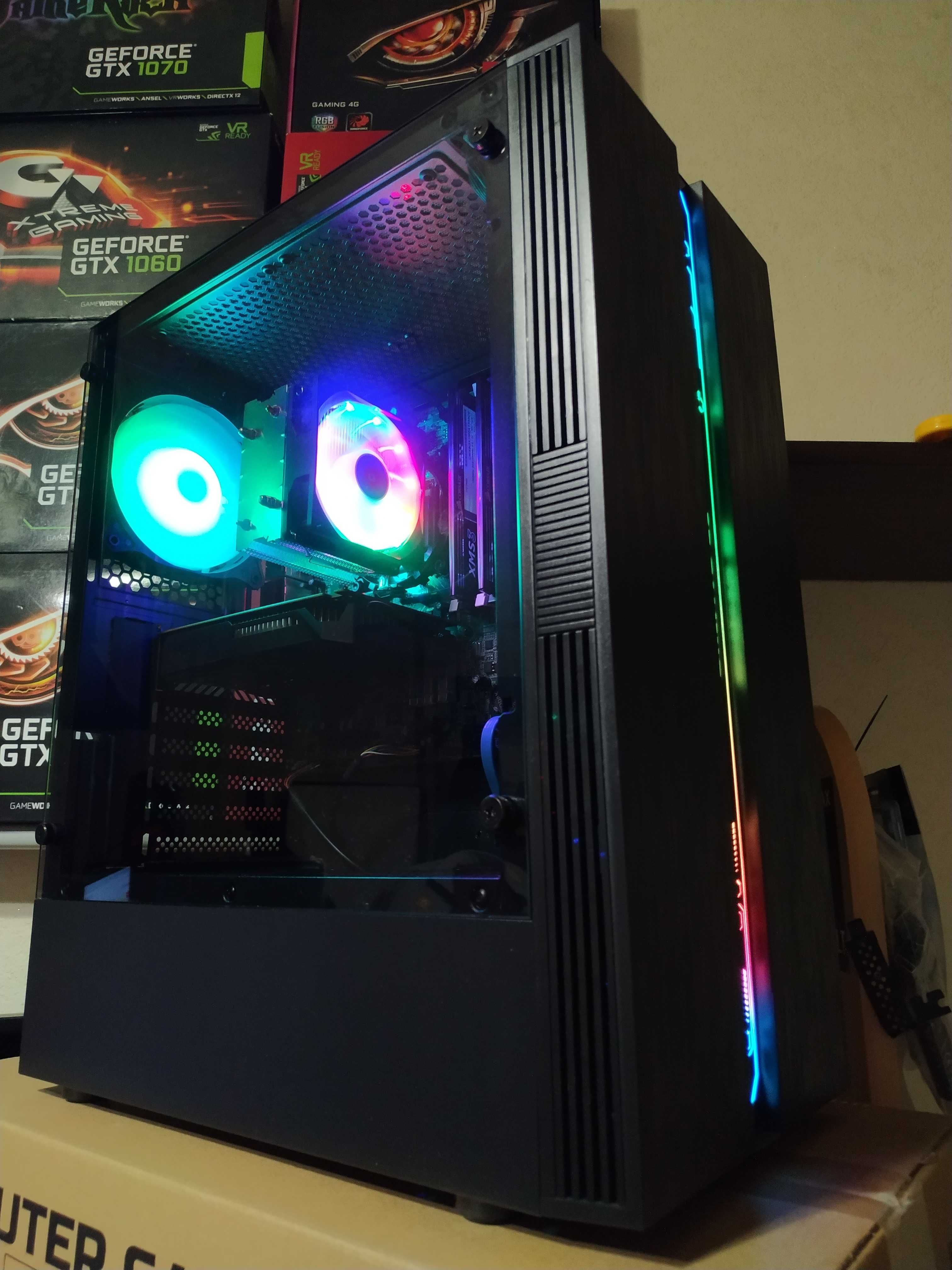 Ігровий ПК Intel I5 3570 3.8GHZ, GTX 1050TI 4GB, 8GB,SSD 120GB+500GB