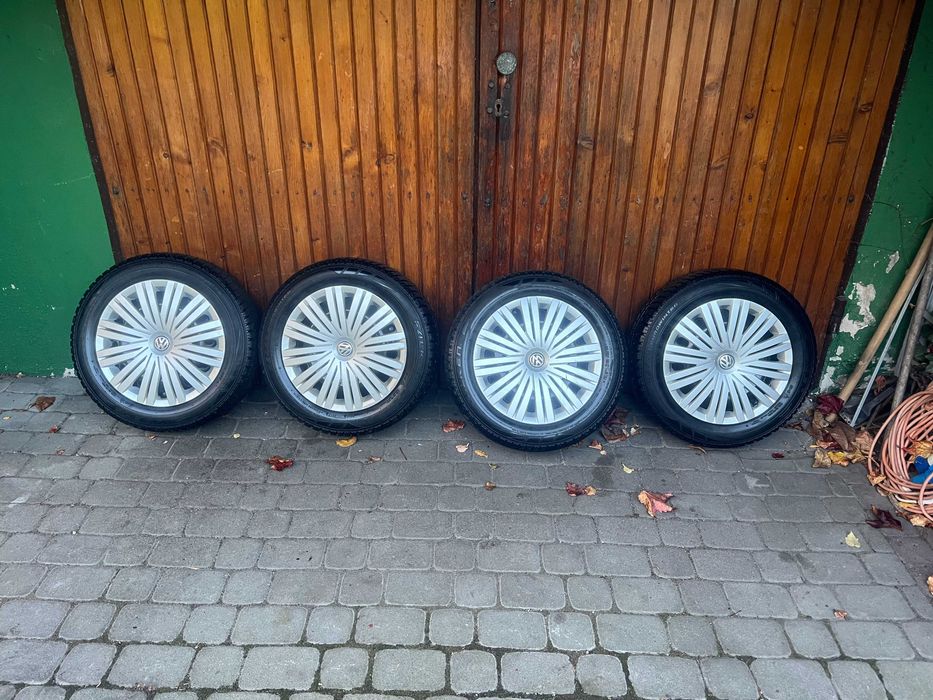 Zimówki z felgami do Gofa, Polo,Fabia  R15