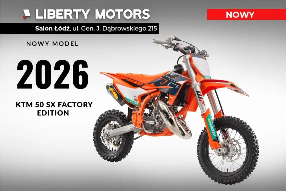 KTM SX KTM 50 SX Factory Edition MY26