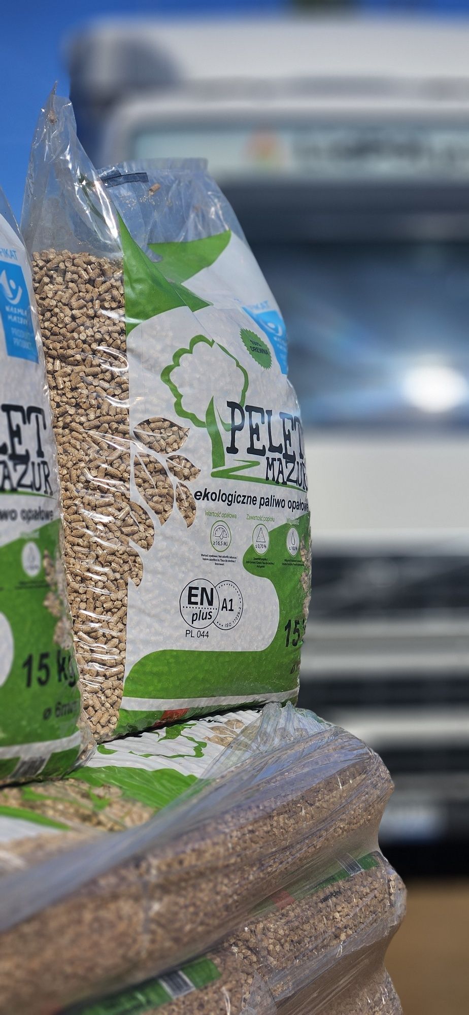 Pellet pelet najlepszy opał  Kaloryczność 19.5 szybka dostawa gwarancj