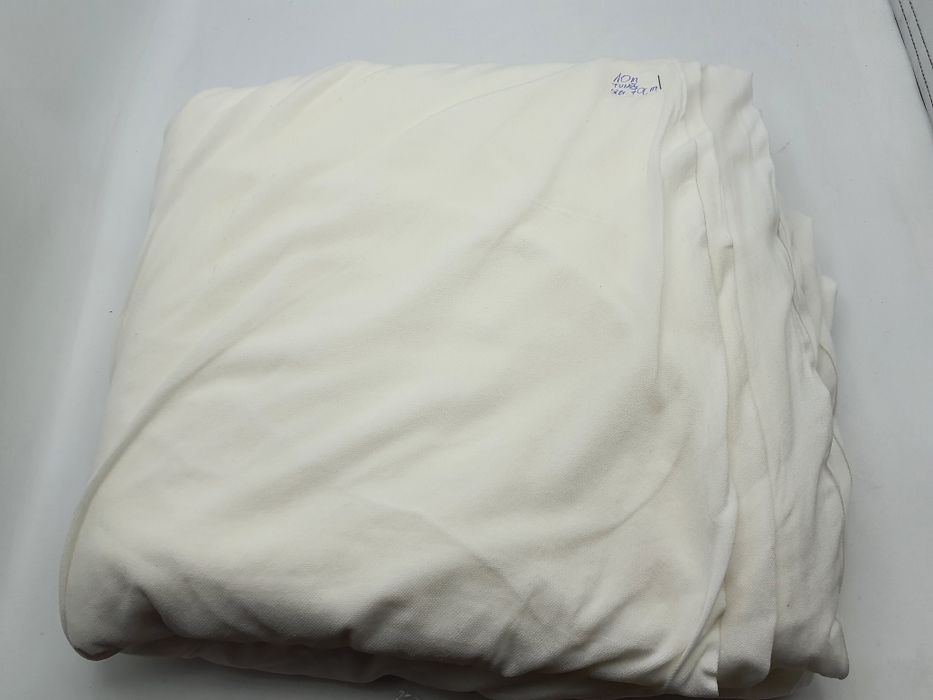 Dzianina ecru kupon 10 m.x 70 cm.tunel