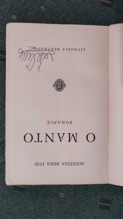 Agustina Bessa Luis - O Manto - 1ª Edição