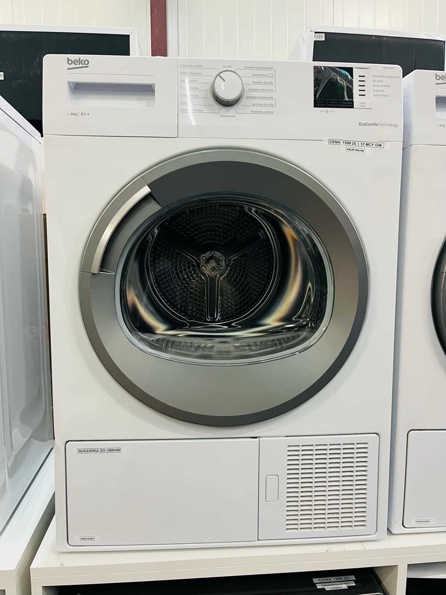 Suszarka Beko 8 kg załadunku / Pompa Ciepła / Zamów z dostawą do domu!