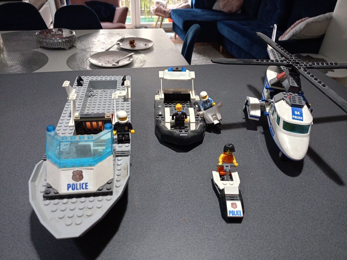 Zestaw LEGO City pojazdy Policja