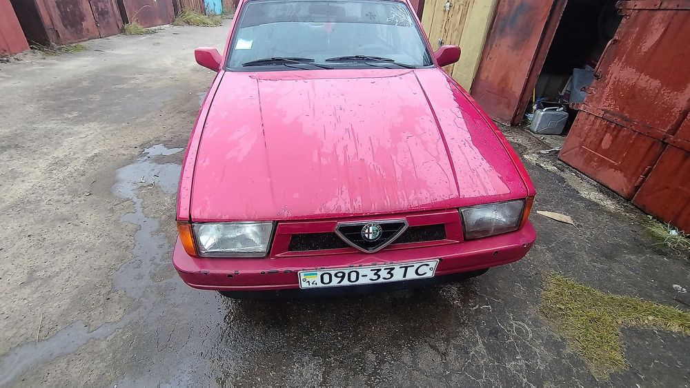 Альфа Ромео 75. На ходу