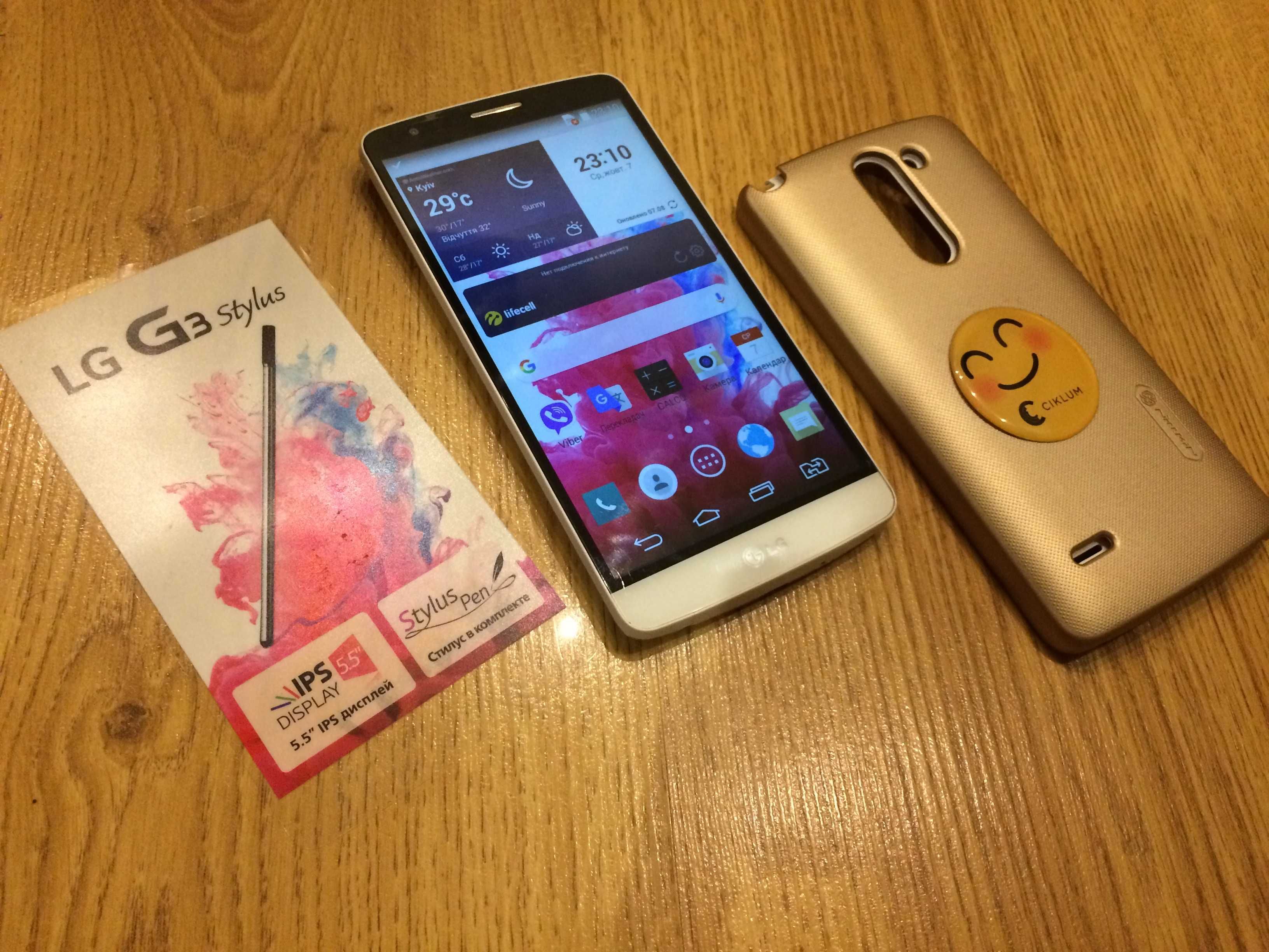 Смартфон LG G3 Stylus  мобильный телефон LG D690