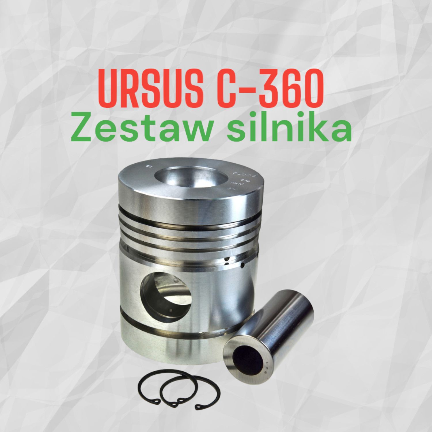 URSUS C-360 - Zestaw silnika Komplet  THM  Gwarancja  FV