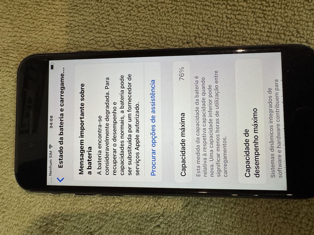 iPhone SE 2020 64gb Preto