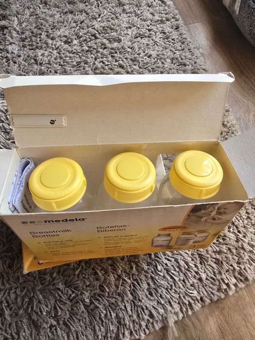 2 packs Frascos leite materno