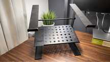 Stojak Millenium pod laptopa / kontroler DJ – stalowy, regulowany