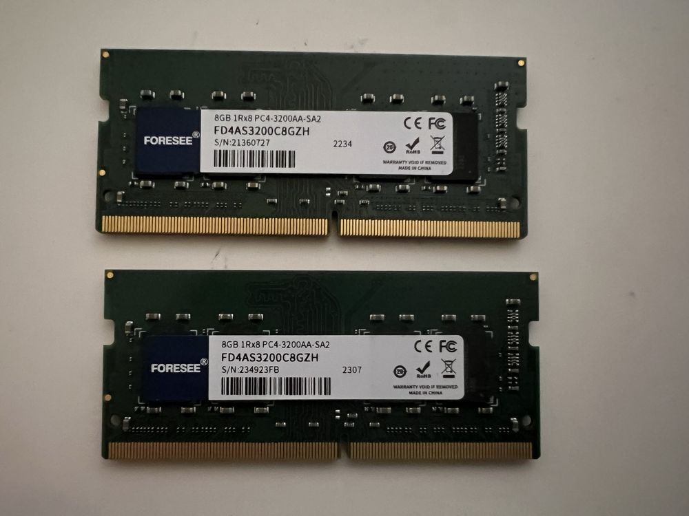 Оперативна память DDR4 8 Gb