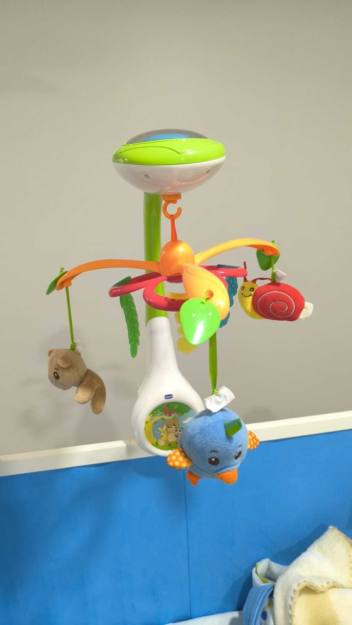 Projetor musical para cama de bebe