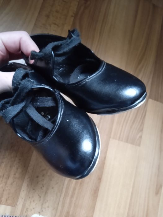 Roch valley туфлі дитячі для танців степ танцювальні туфельки чорні ба