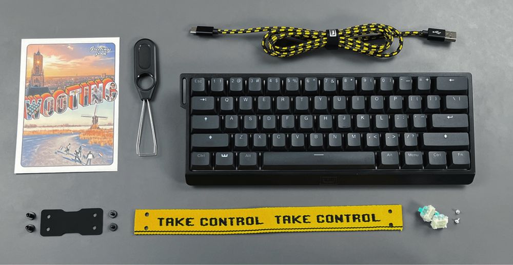 Teclado gaming Wooting 60he
